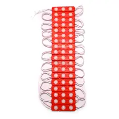 WANT - Pack 200 Módulos Led 12v 1.2w 2835 Rojo