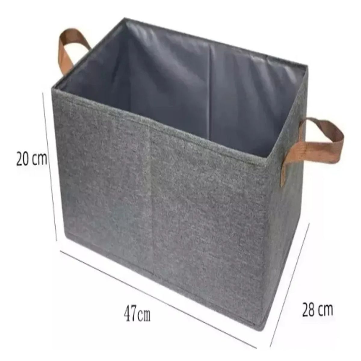 GENERICO - 3x Bolsas Organizador Ropa Caja Plegable Asa Almacenamiento