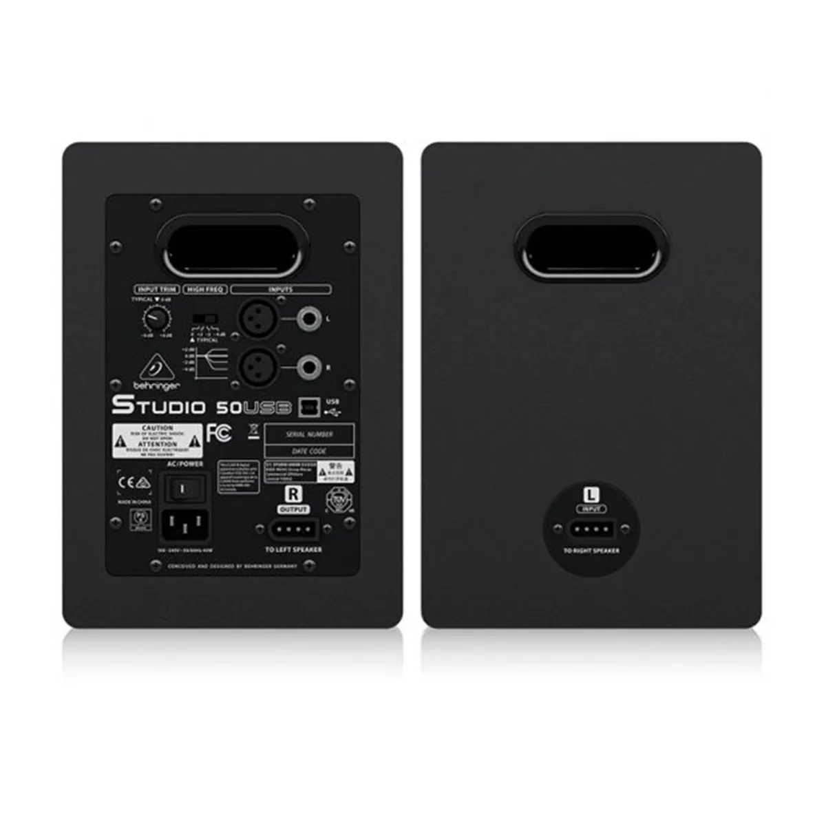 BEHRINGER - Monitor de Estudio Activo Behringer Studio 50USB (Par)