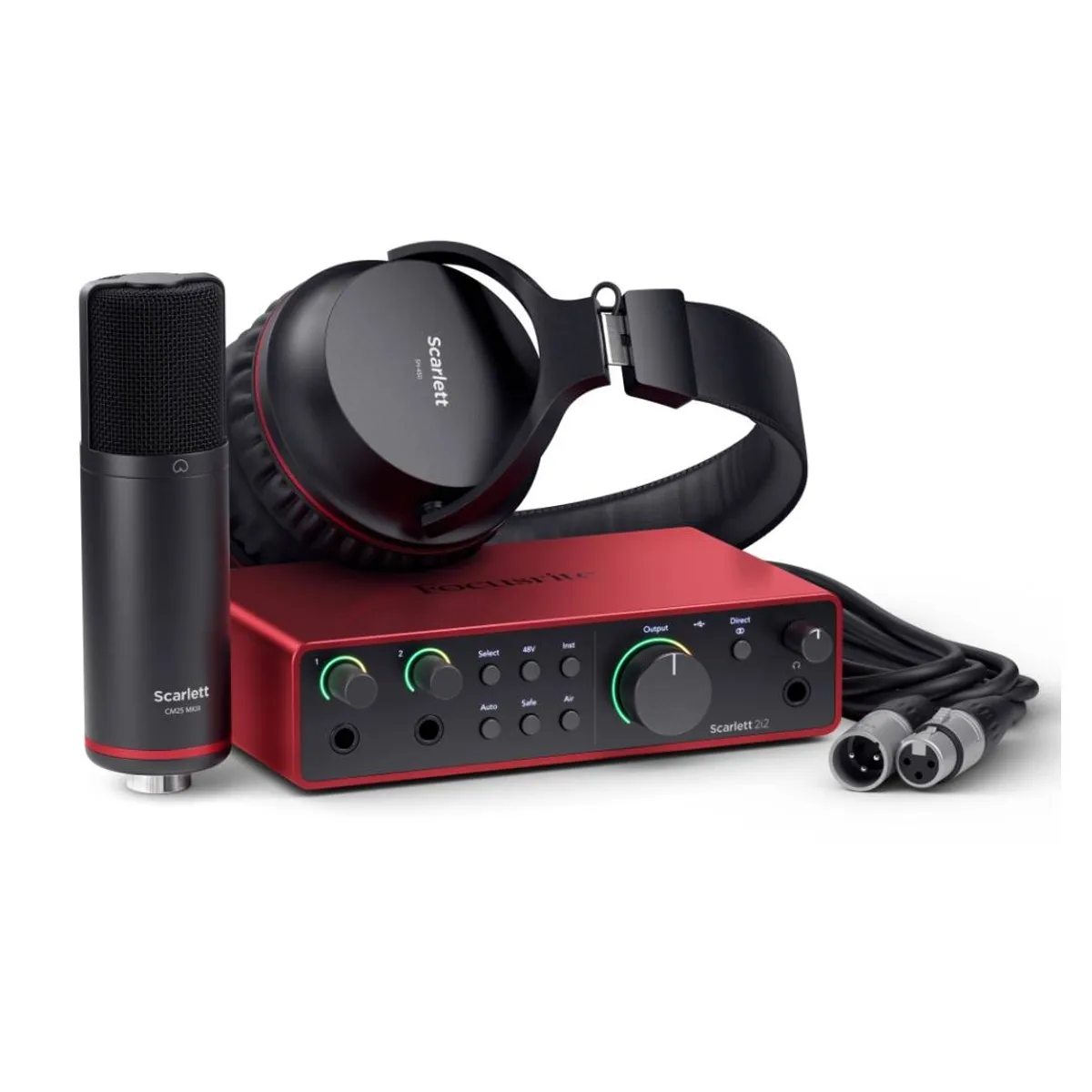 FOCUSRITE - Pack Home Studio Focusrite Scarlett 2i2 Studio 4th Gen