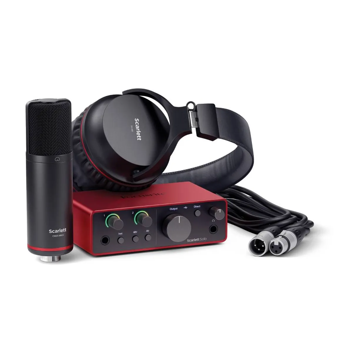 FOCUSRITE - Pack Home Studio Focusrite Scarlett Solo 4th Gen