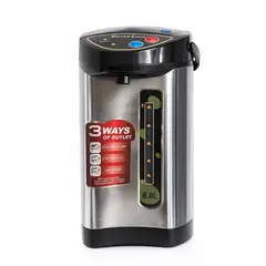 GENERICO - Termo Hervidor Eléctrico Dispensador Gran Capacidad 4lts C Plateado