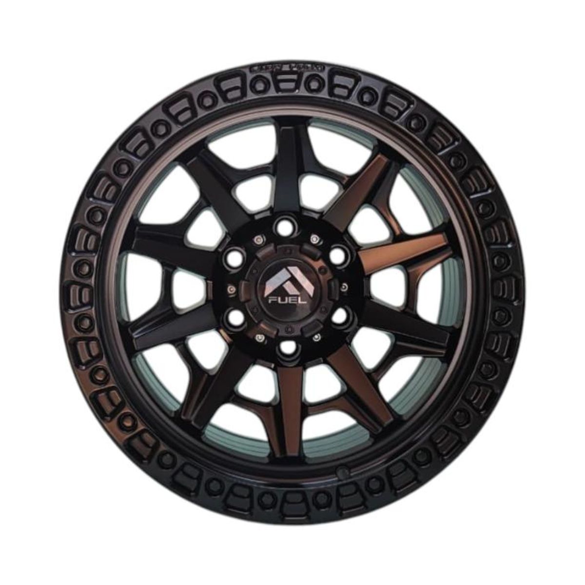 GENERICO - Juego de Llantas 16x8 6x114.3 Et0 Matt Black 602 FSB