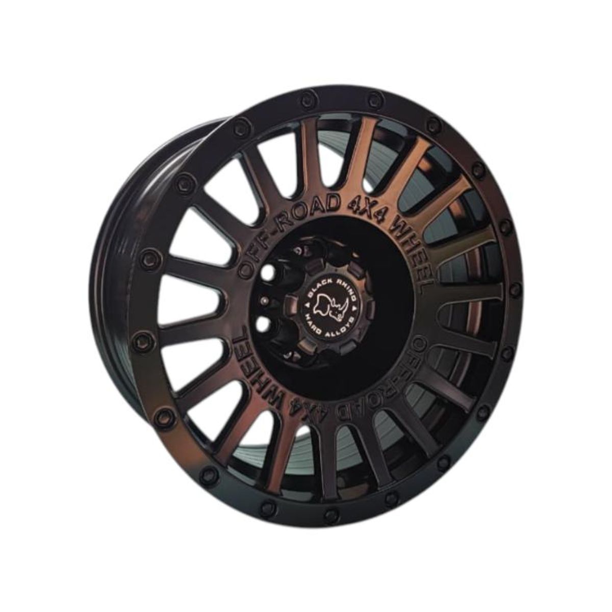 GENERICO - Juego de Llantas 16x8 6x114.3 Et0 Matt Black 605 FSB