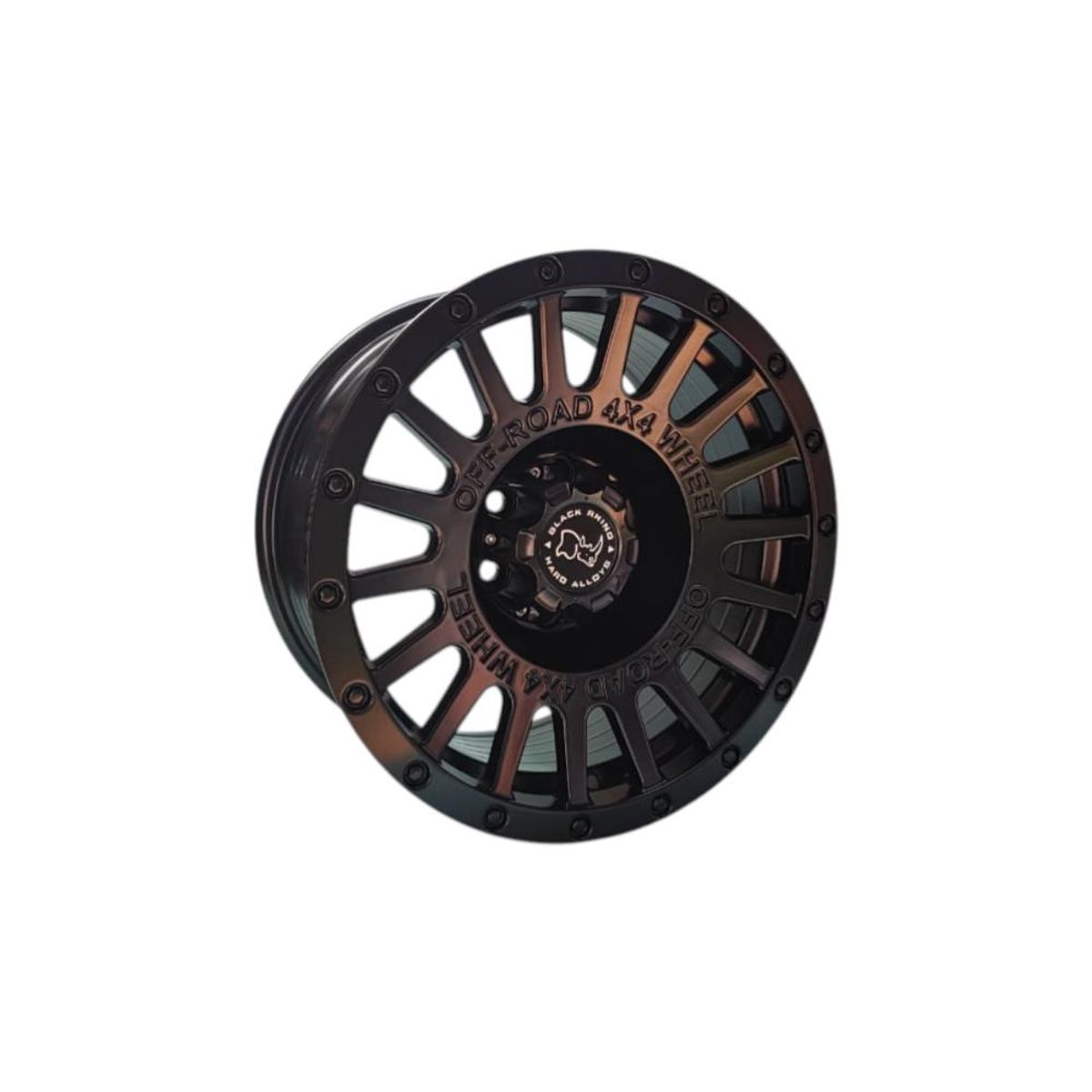 GENERICO - Juego de Llantas 16x8 6x114.3 Et0 Matt Black 605 FSB