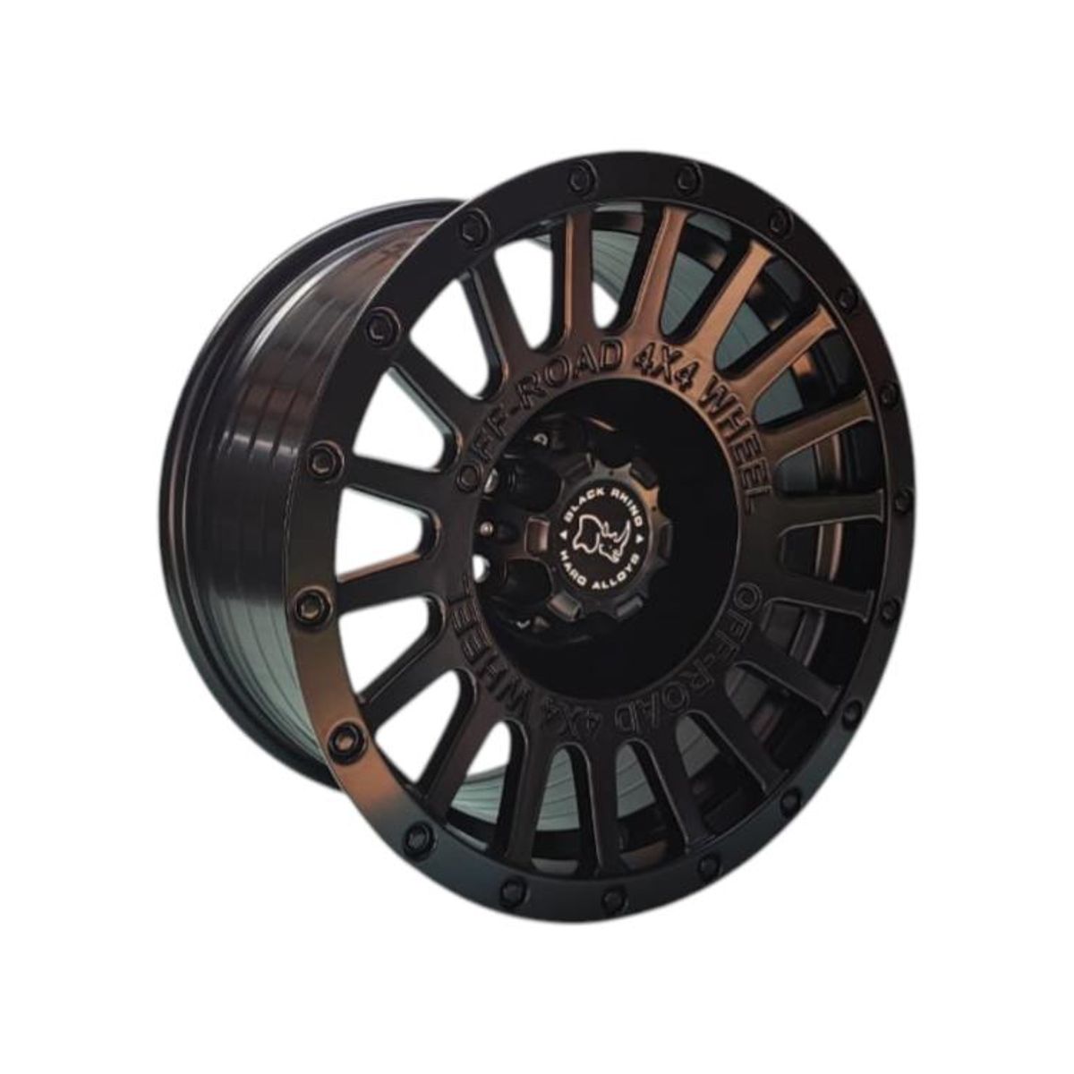 GENERICO - Juego de Llantas 16x8 6x114.3 Et0 Matt Black 605 FSB