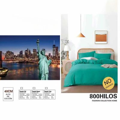 Imagen 2 del producto Juego de Sabana 800 Hilos 2 Plazas