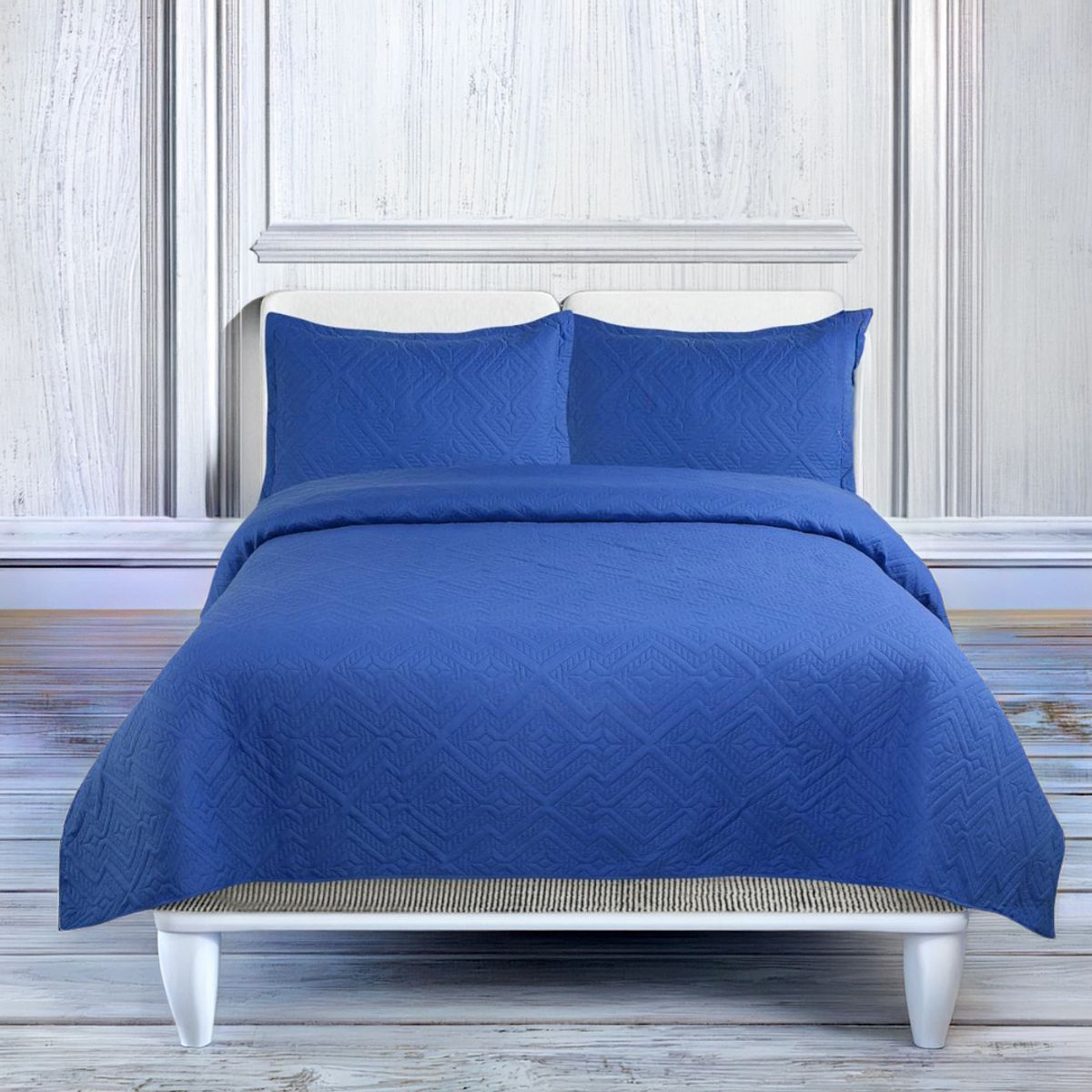 GENERICO - Cubrecama Quilt De Verano Unicolor TF 2P