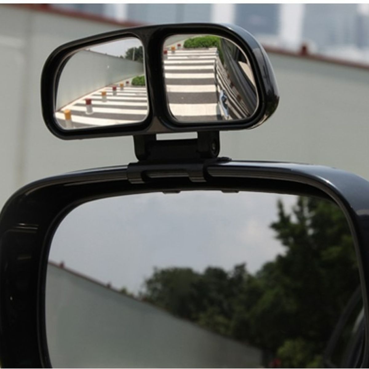 GENERICO - Par Espejo Lateral Retrovisor Punto Ciego Doble Ajustable