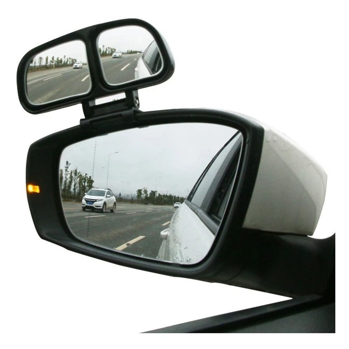 GENERICO - Espejo Lateral Retrovisor Punto Ciego 360 Doble Ajustable