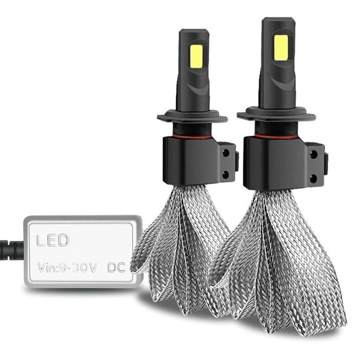 GENERICO - Kit Turbo Led 7s Canbus H11 9005 9006 880 H1 Disipador