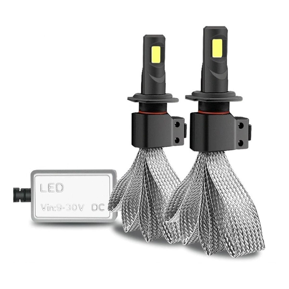 GENERICO - Kit Turbo Led 7s Canbus H11 9005 9006 880 H1 Disipador