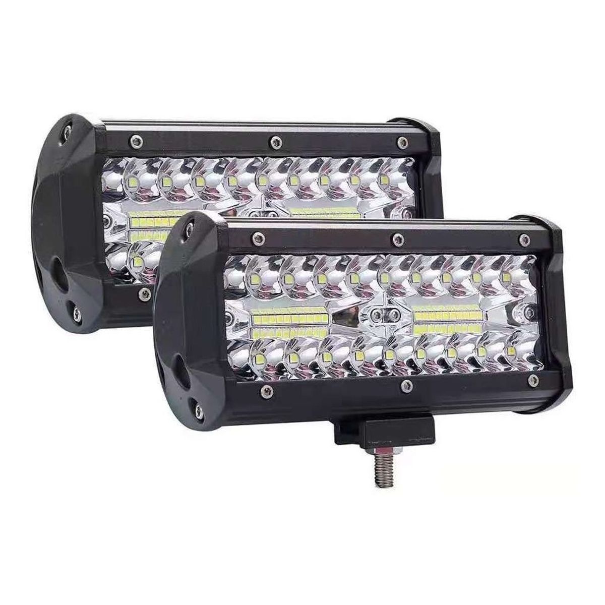 GENERICO - X2 Focos Neblineros Led 120w Expansion Auto Moto Camiones