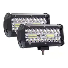 GENERICO - X2 Focos Neblineros Led 120w Expansion Auto Moto Camiones
