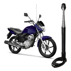 GENERICO - Antena Corta Hilo Curado Moto Retractil Corta Pipa