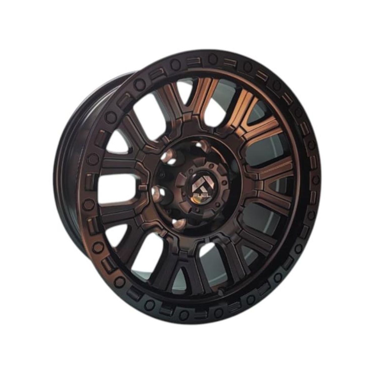 GENERICO - Juego de Llantas 16x8 6x139.7 Et0 Matt black H017