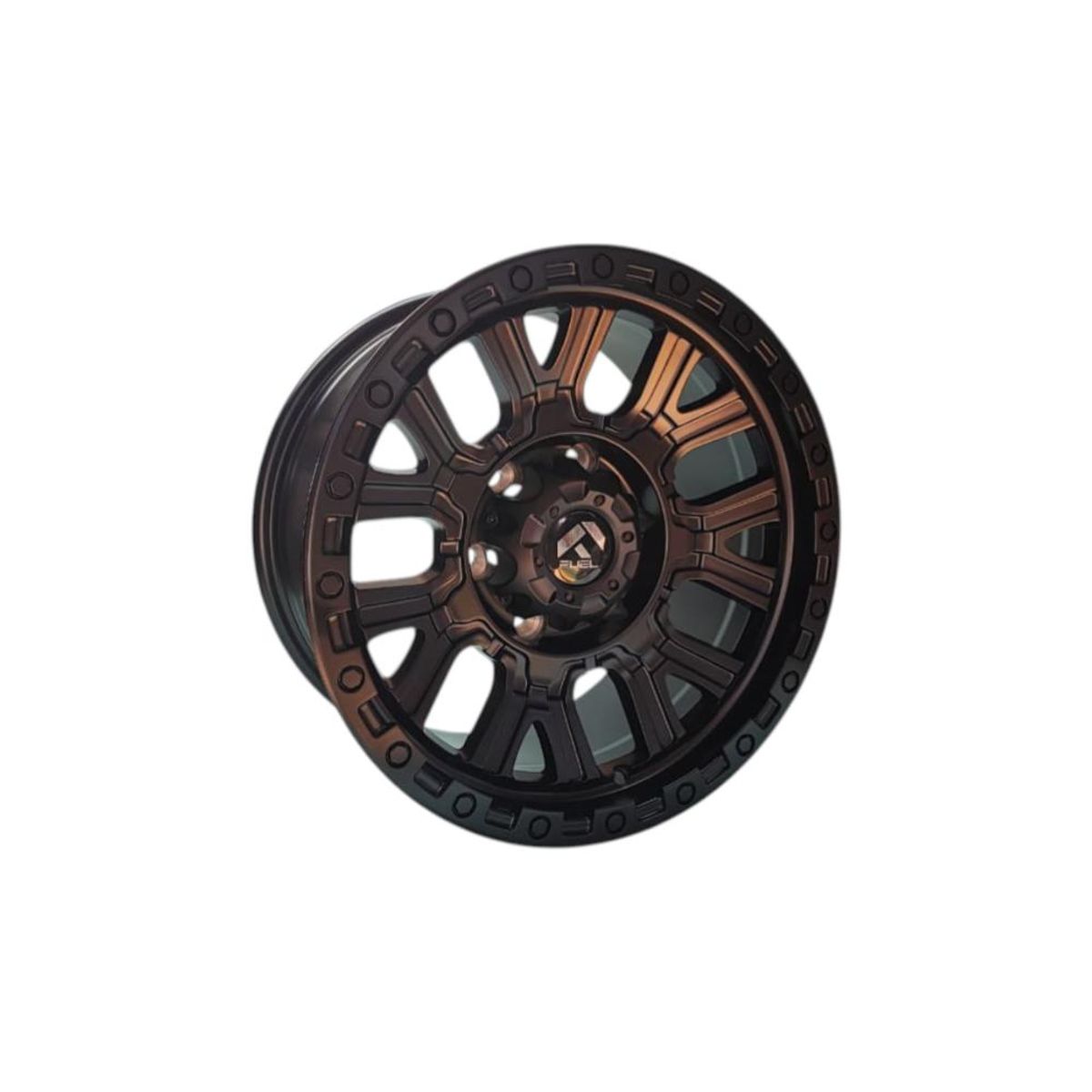 GENERICO - Juego de Llantas 16x8 6x139.7 Et0 Matt black H017