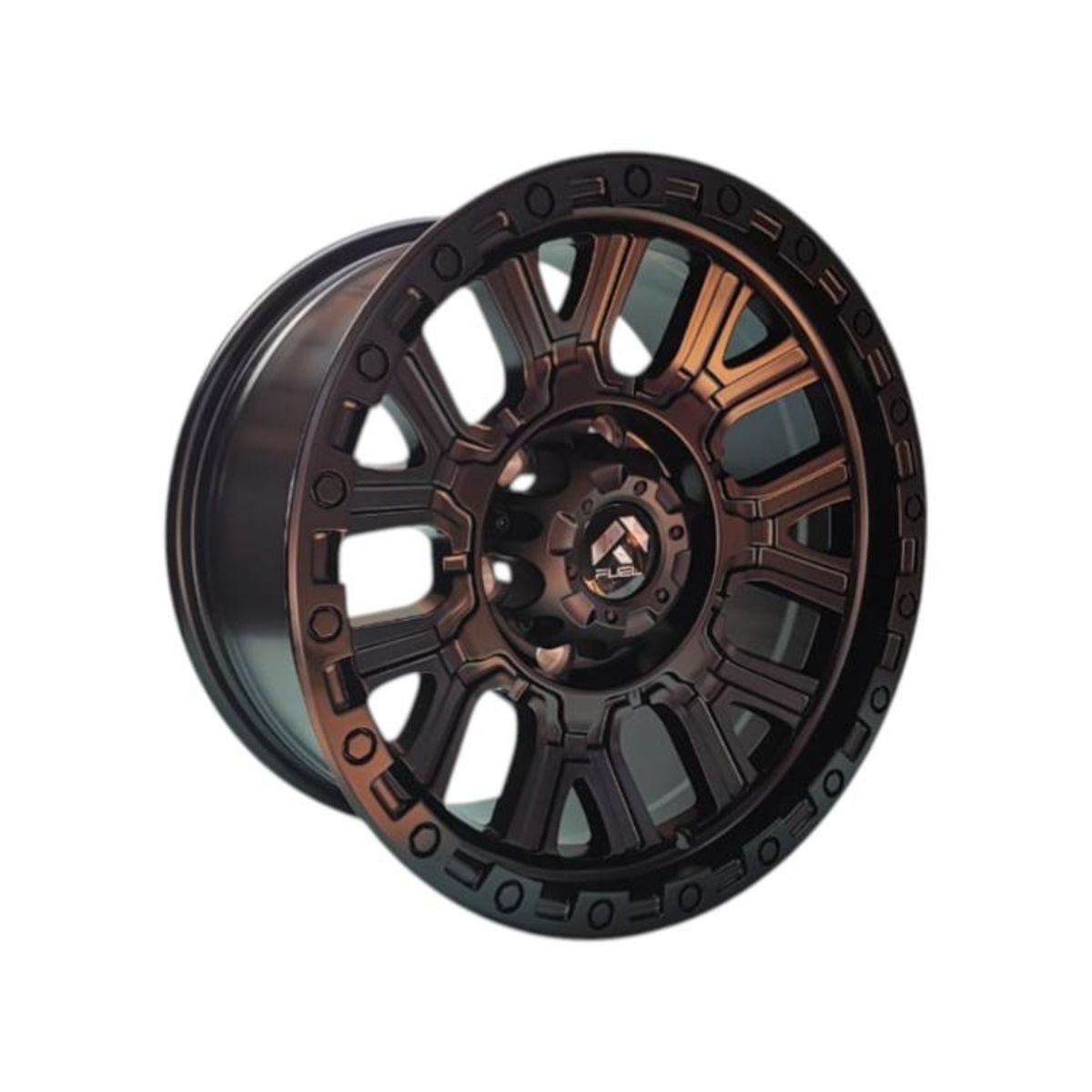 GENERICO - Juego de Llantas 16x8 6x139.7 Et0 Matt black H017