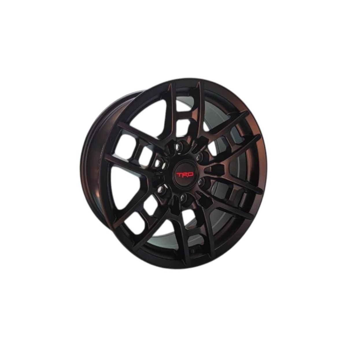 GENERICO - Juego de Llantas 17x8 6x139.7 Et15 Matt Black 1539