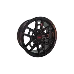 GENERICO - Juego de Llantas 17x8 6x139.7 Et15 Matt Black 1539