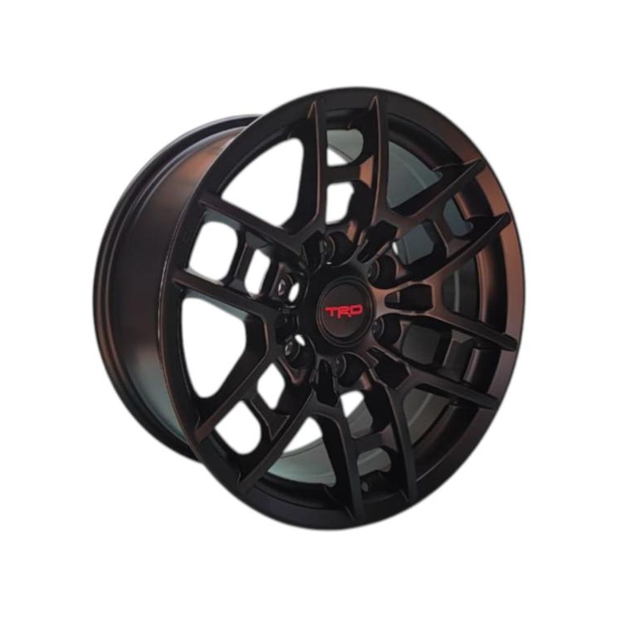 GENERICO - Juego de Llantas 17x8 6x139.7 Et15 Matt Black 1539