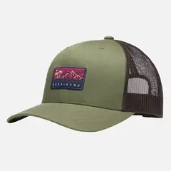 HAKA HONU - Jockey Unisex Alma Verde Militar / Cafe I26