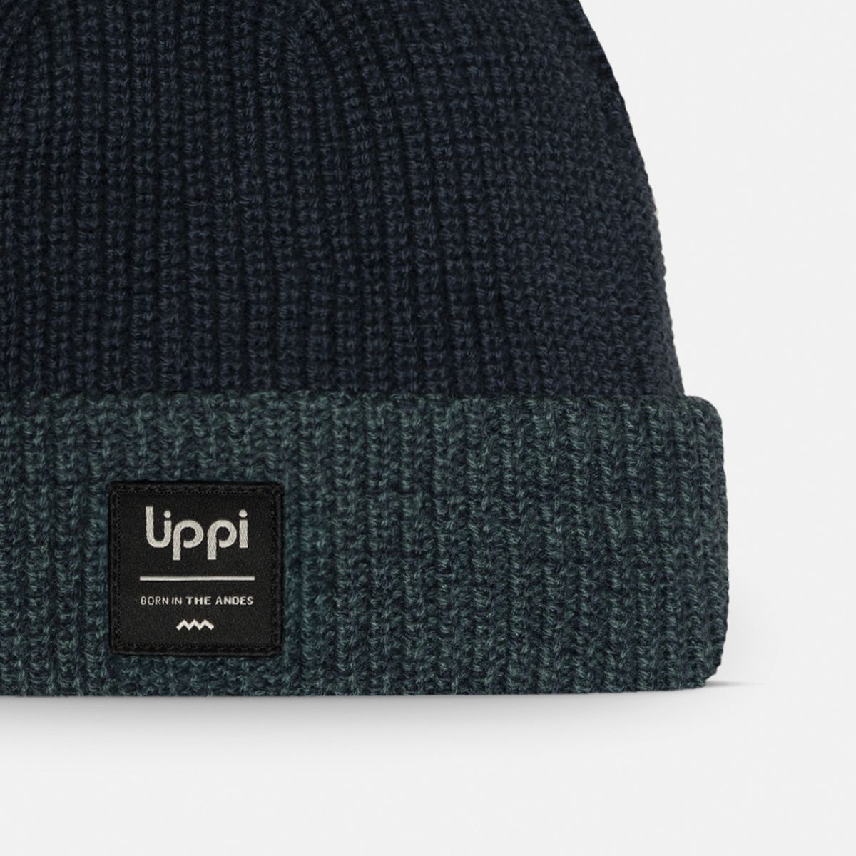 LIPPI - Gorro Unisex Fly Line Pom Blend-Pro Beanie Azul Melange Lippi
