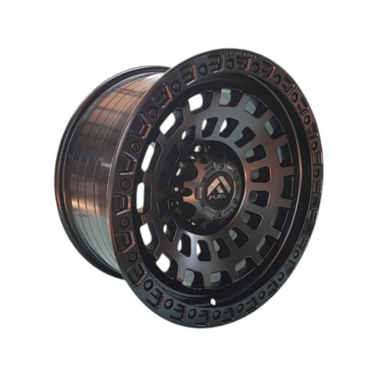 GENERICO - Juego de Llantas 17x8.5 6x139.7 Et0 Matt Black 603 FSB