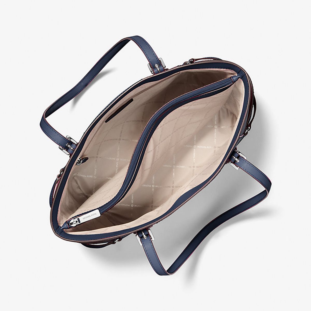 MICHAEL KORS - Cartera Michael Kors Tote mediano voyager azul marino liso