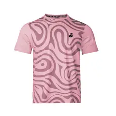TILKI - Polera Full Print Pro Lehinde Rosa Tenis Padel