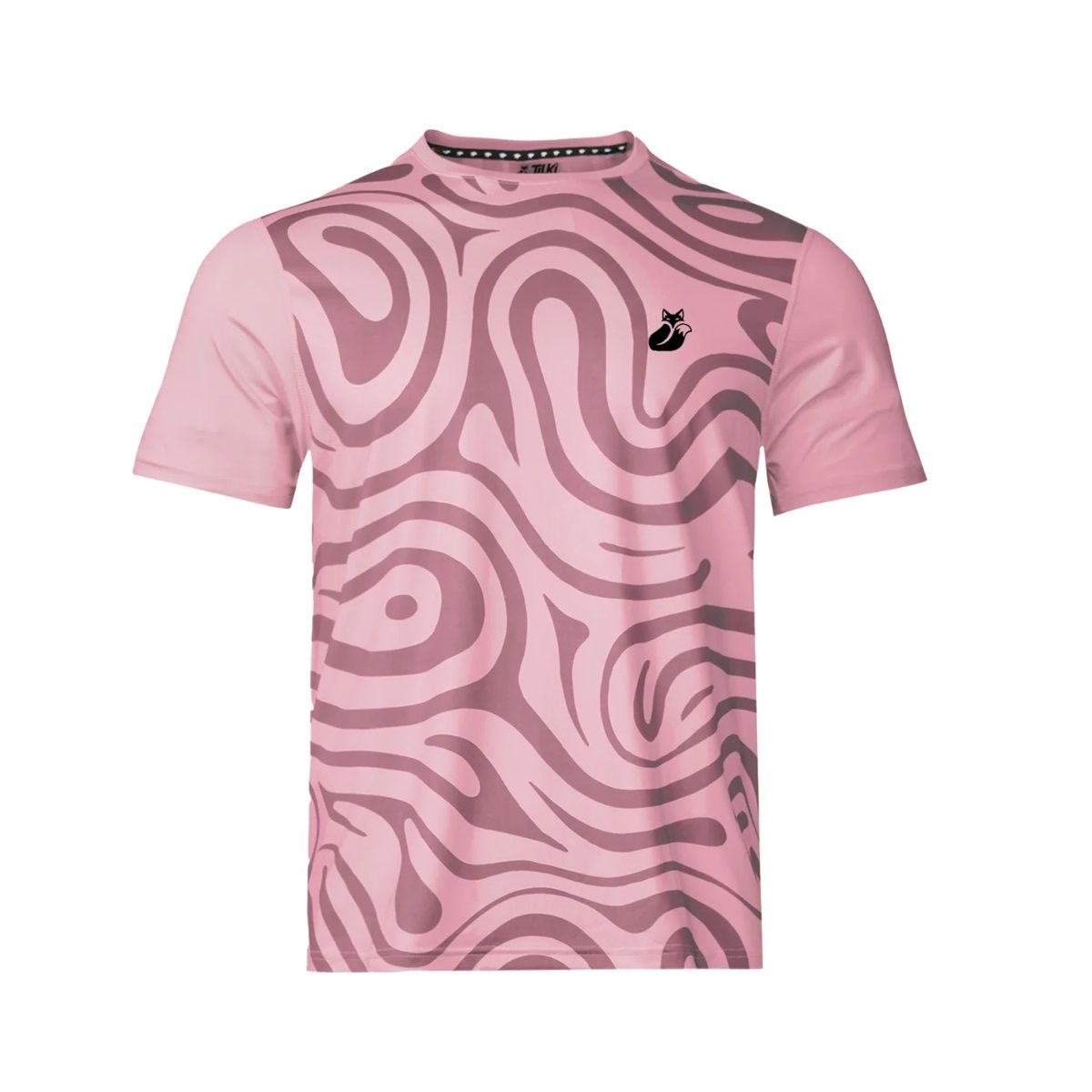 TILKI - Polera Tilki Full Print Pro Lehinde Rosa Tenis Padel