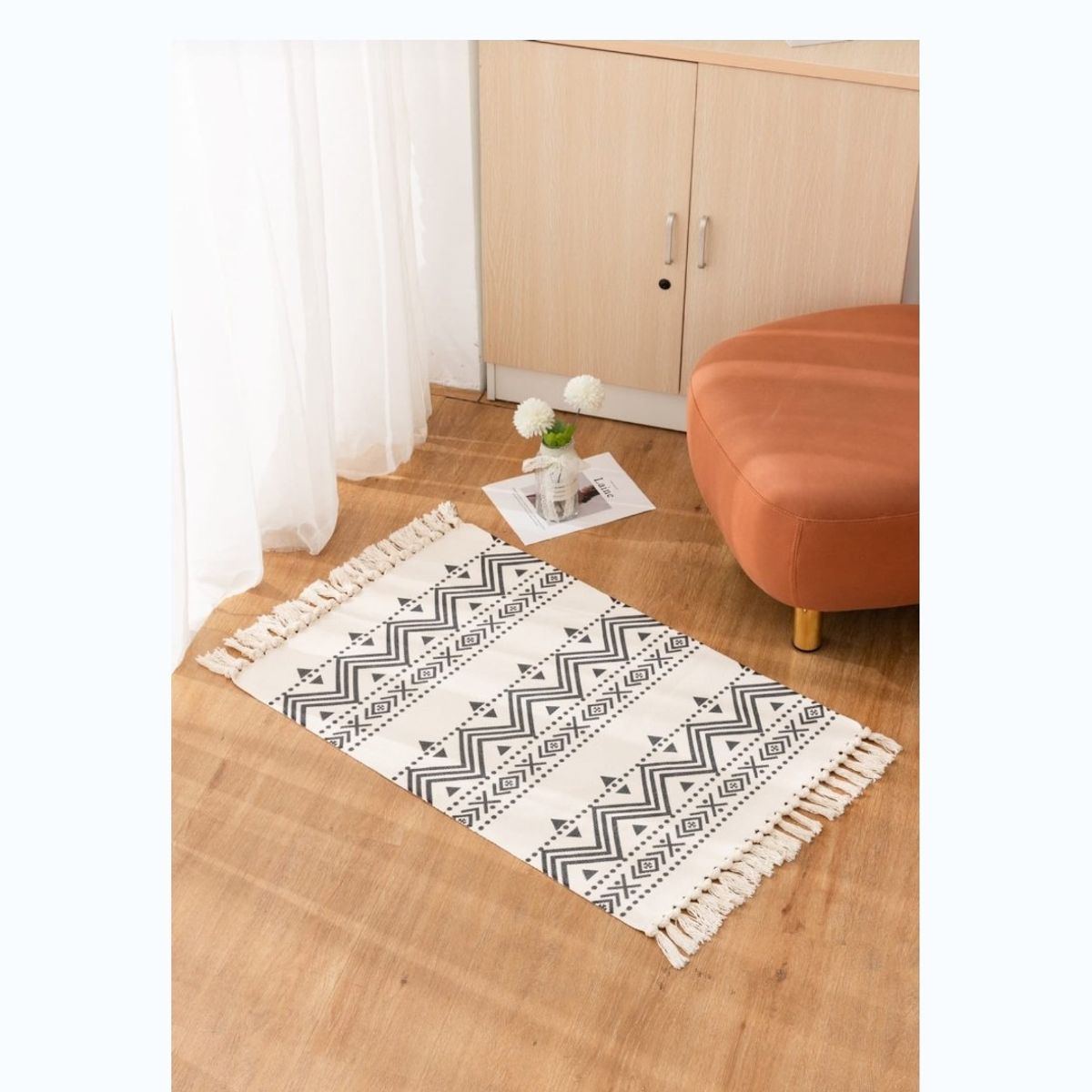 GENERICO - Alfombra Estilo Étnico Bohemio para Decoración del Hogar