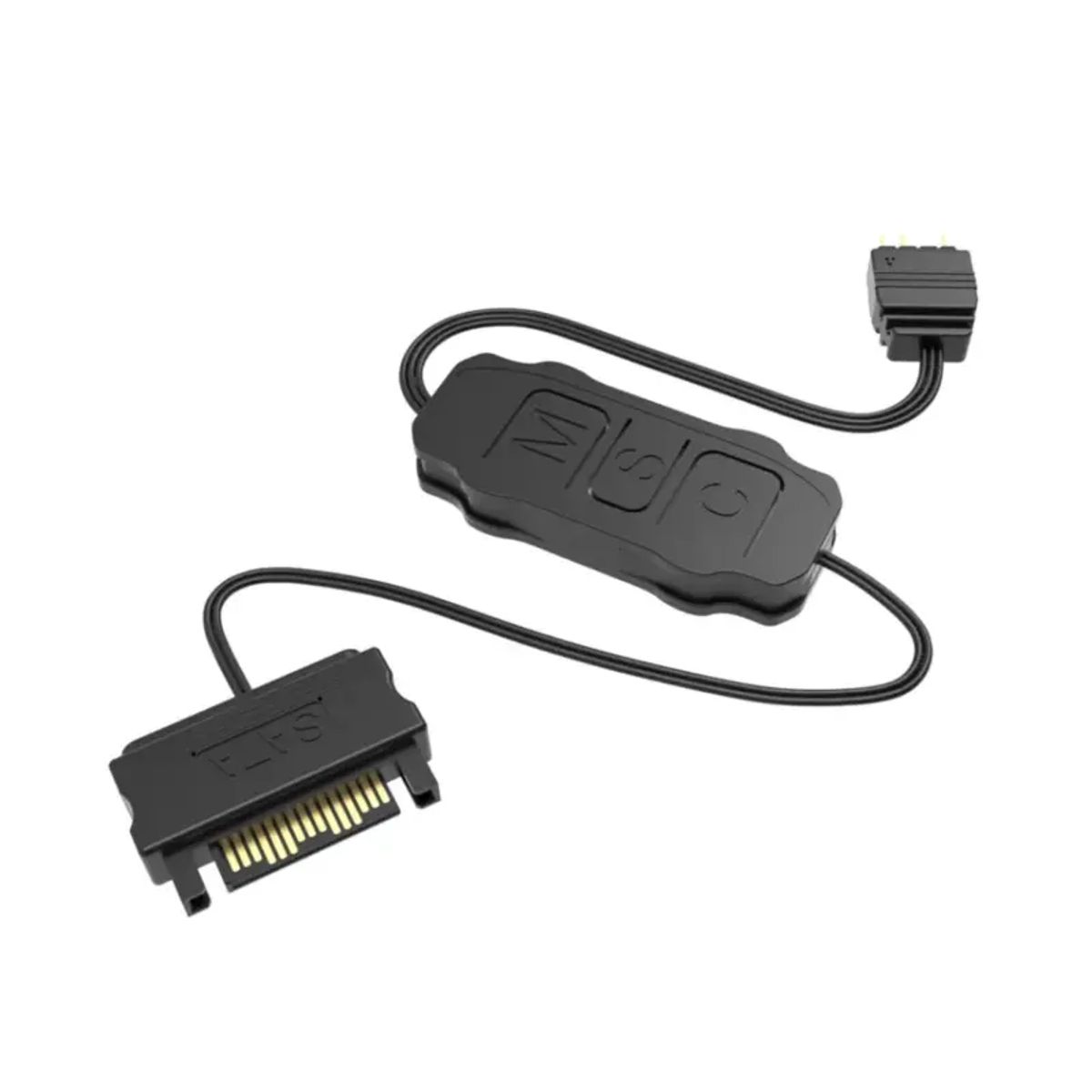 OEM - Controlador ARGB para Ventiladores PC, 3 Pines 5V Conexión SATA