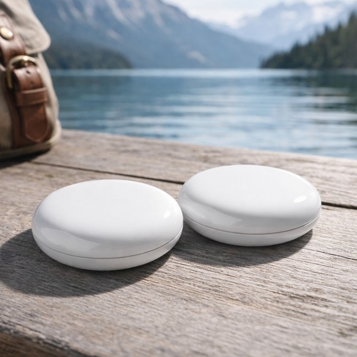 GENERICO - Pack 2 Localizadores de Rastreo Global Dual Compatibles con Android y Apple