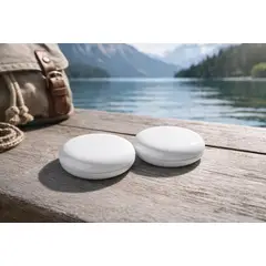 GENERICO - Pack 2 Localizadores de Rastreo Global Dual Compatibles con Android y Apple