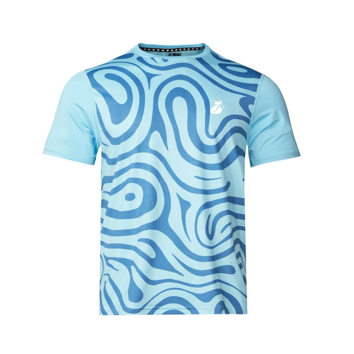 TILKI - Polera Tilki Full Print Pro Lehinde Celeste Tenis Padel