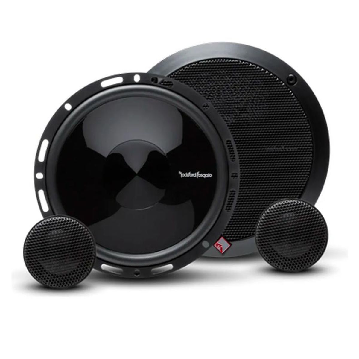 ROCKFORD FOSGATE - Parlantes Auto Componentes Rockford Fosgate P165-se 6.5"  120 W Negro