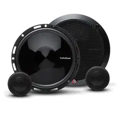 ROCKFORD FOSGATE - Parlantes Auto Componentes P165-se 6.5" 120 W Negro