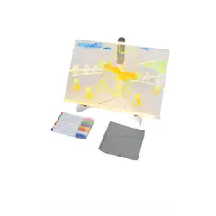 GENERICO - Pizarra De Dibujo Transparente De Acrílico Luminoso 30x20