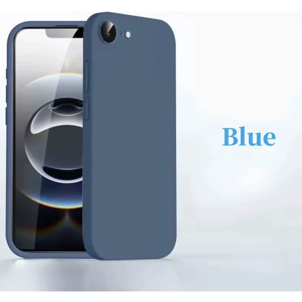 GENERICO - Carcasa De Silicona Para iPhone 17e - Azul