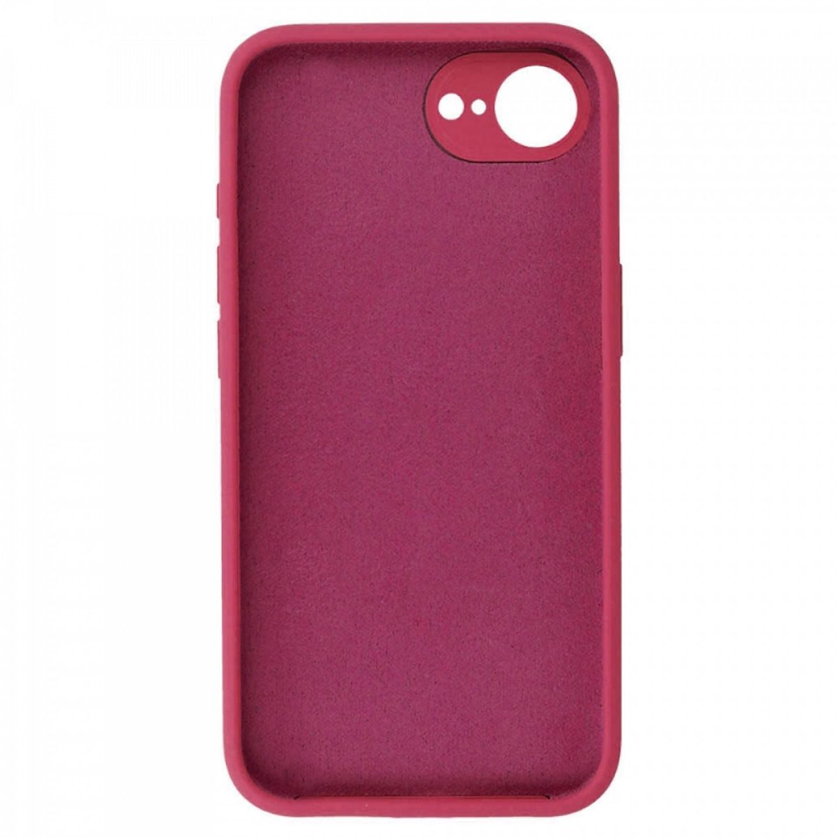 GENERICO - Carcasa De Silicona Para iPhone 17e - Rojo Rosa