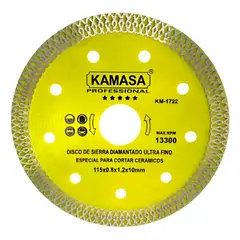 KAMASA - Disco Corte Diamantado 4.5PuLG Porcelanato Mármol