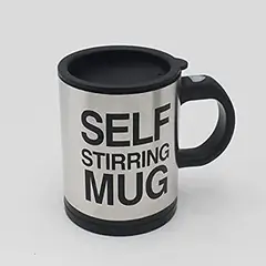 GENERICO - Tazón Self Stirring Mug Con Revolvedor Automático Eléctrico