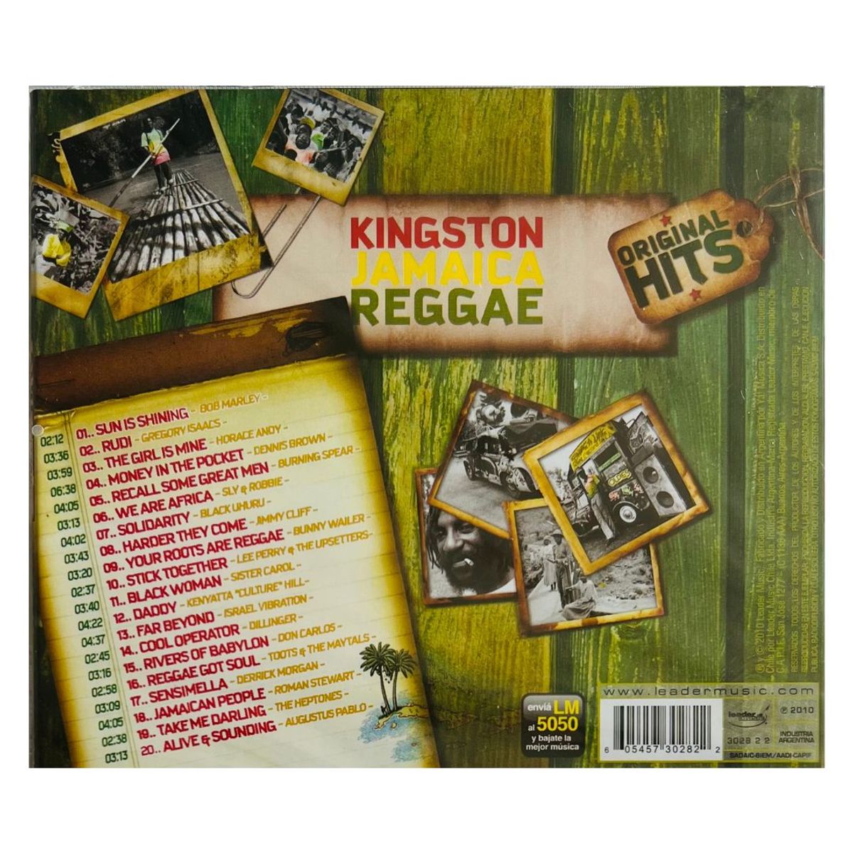 GENERICO - KINGSTON JAMAICA REGGAE - ORIGINAL HITS: VARIOUS / CD