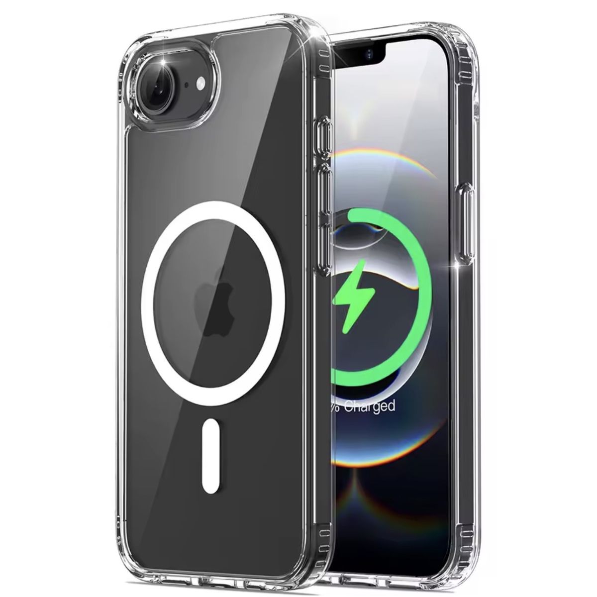 GENERICO - Carcasa Transparente Con Magsafe Para iPhone 17e