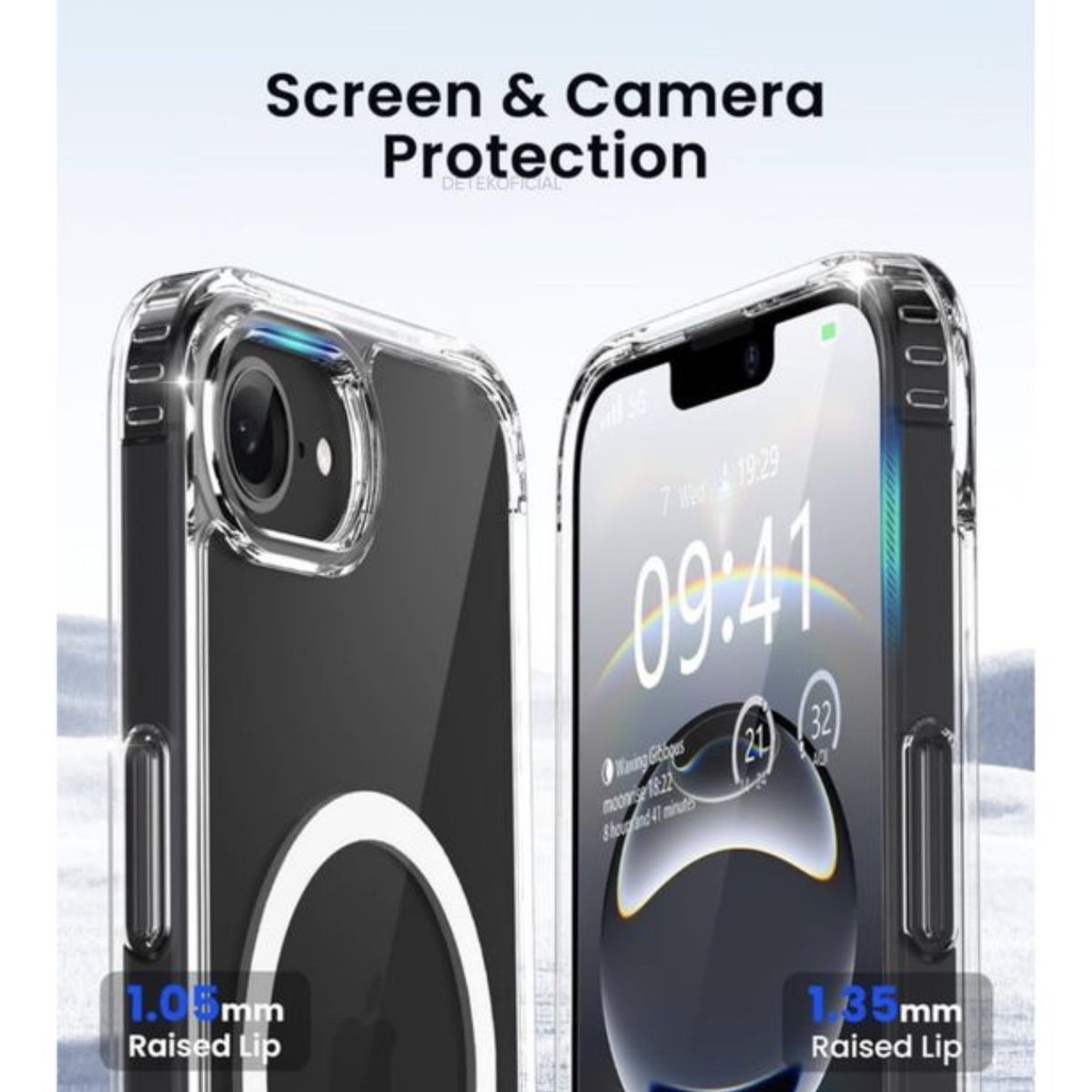 GENERICO - Carcasa Transparente Con Magsafe Para iPhone 17e