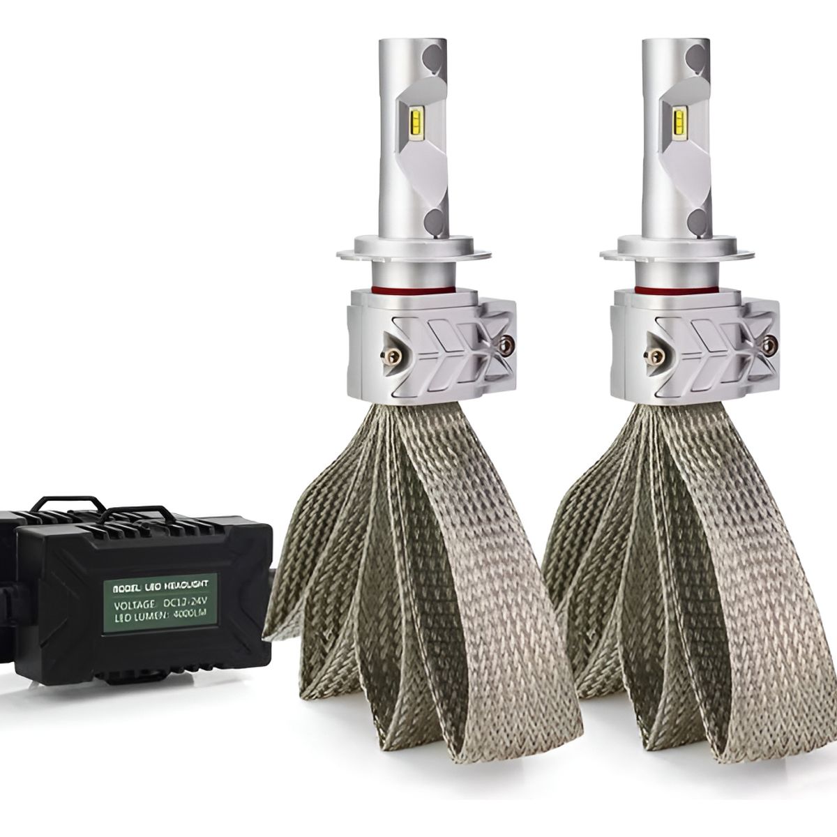 GENERICO - Turbo Led Canbus H1 H3 H4 H7 H11 H13 9005 9006 880 Disipador