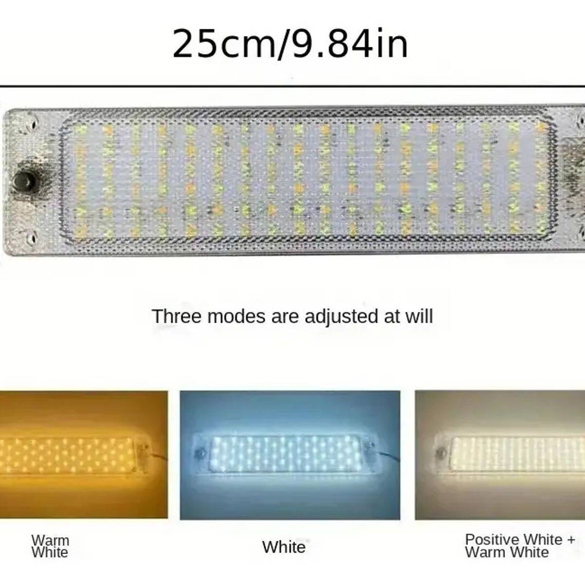GENERICO - Foco Neblinro Luz Techo Interior 108 Led Auto Camión 12-24v