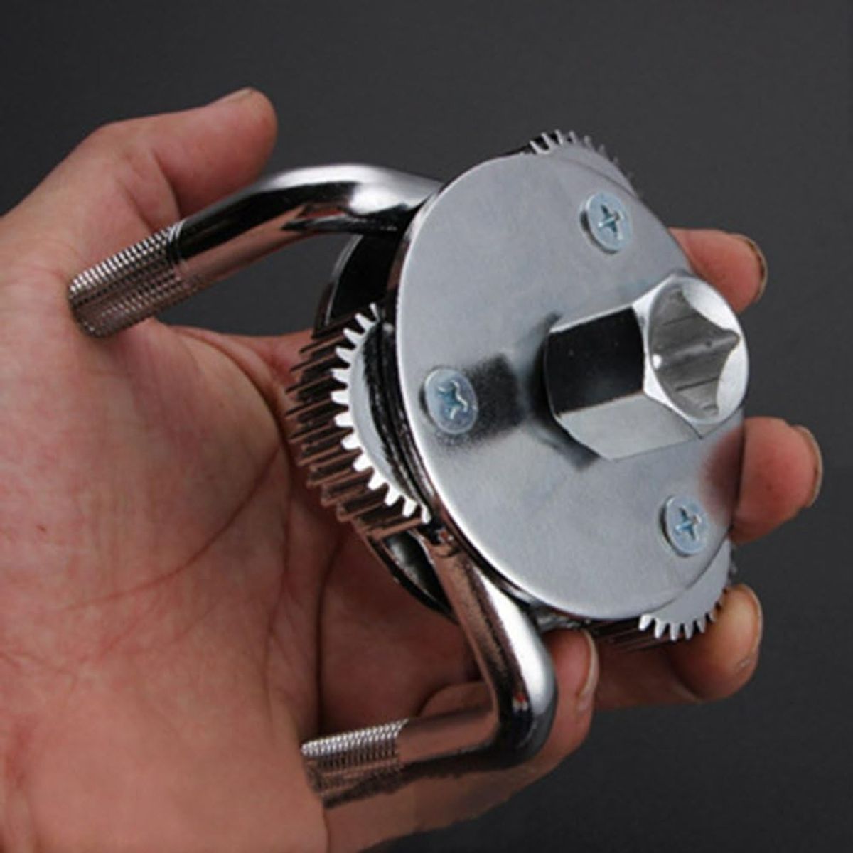 GENERICO - Llave Filtro De Aceite Tipo Araña Universal 65 A 110mm