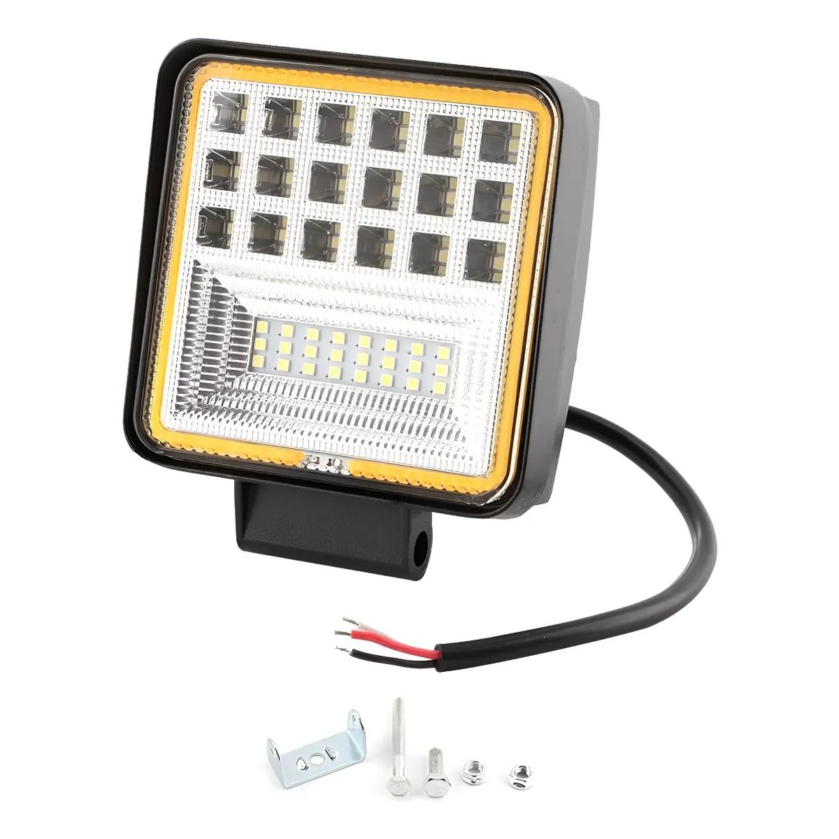GENERICO - Luces Foco Neblinero Led 126w Ojo Angel Auto Moto Camion